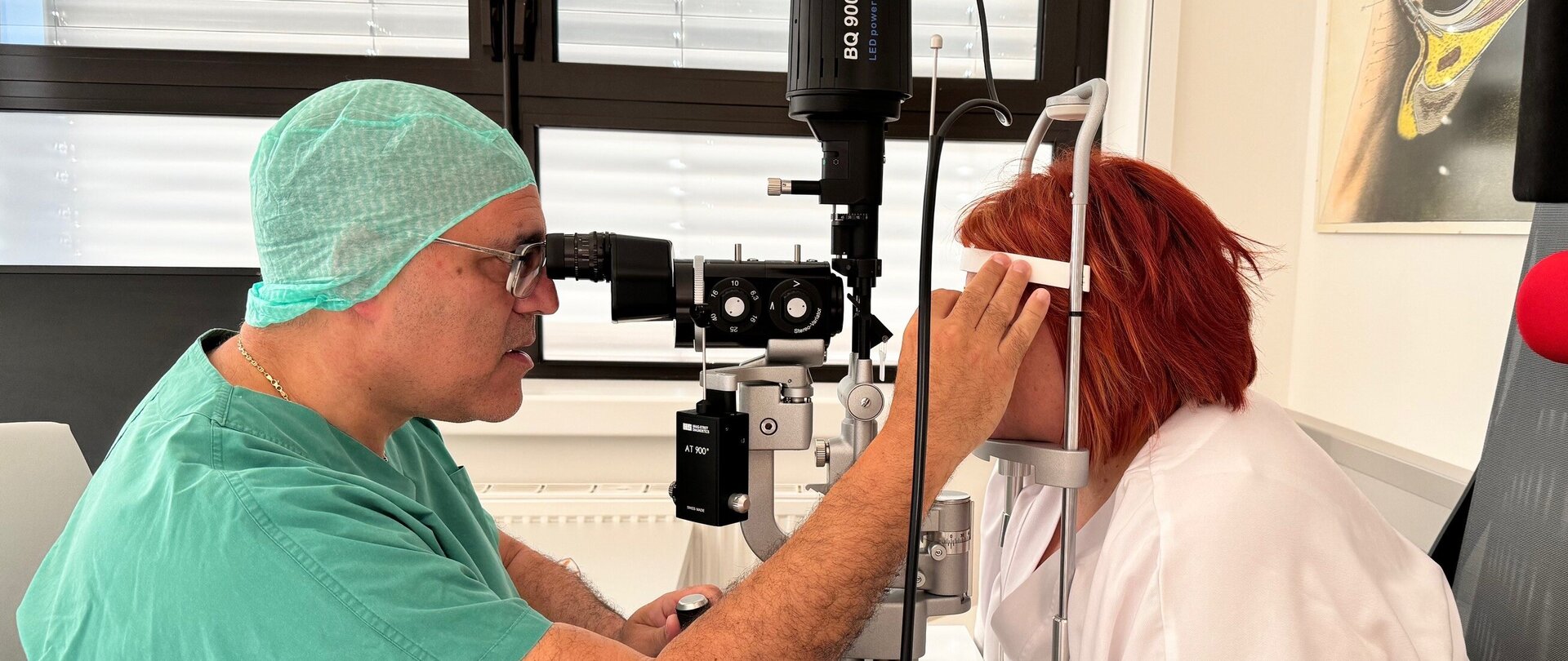 Foto: Gesundheit Burgenland Augenuntersuchung