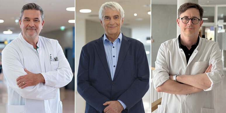 Fotos: Gesundheit Burgenland/Franz Messenbäck Portraits Andreas Ochsenhofer, Stephan Kriwanek und Wolfgang Dietl
