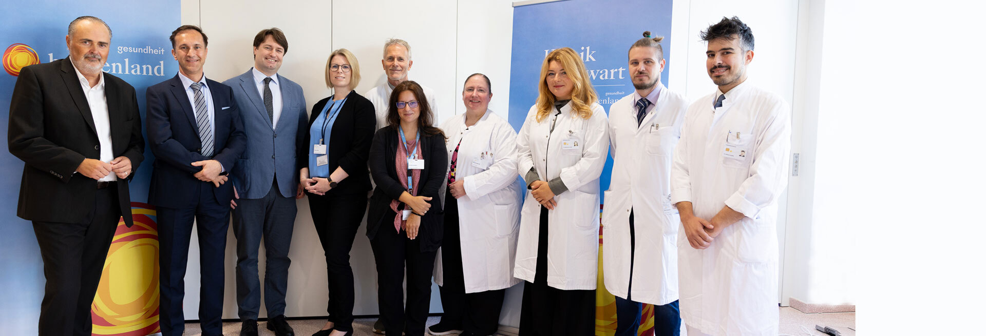Foto: LMS/Stefan Wiesinger LH, GF und Team der Neurochirurgie