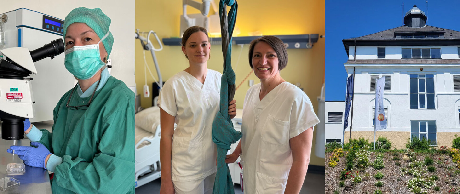 Fotos: Gesundheit Burgenland Collage Klinik Oberpullendorf